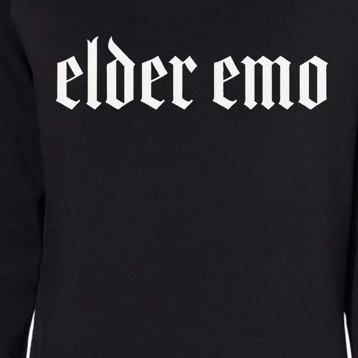 Elder Emo Womens California Wash Sweatshirt