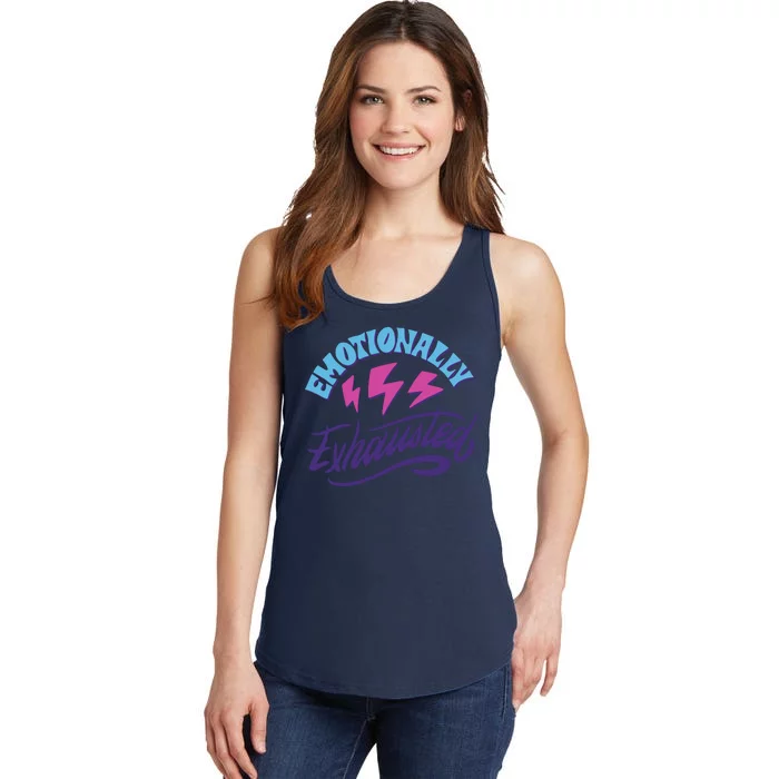 Emotionally Exhausted Ladies Essential Tank