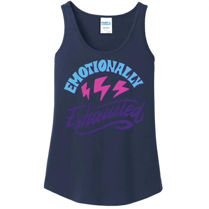 Emotionally Exhausted Ladies Essential Tank