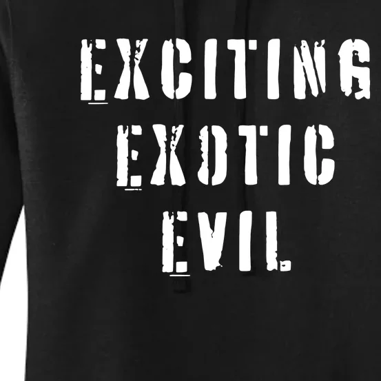 Exciting Exotic Evil Women's Pullover Hoodie