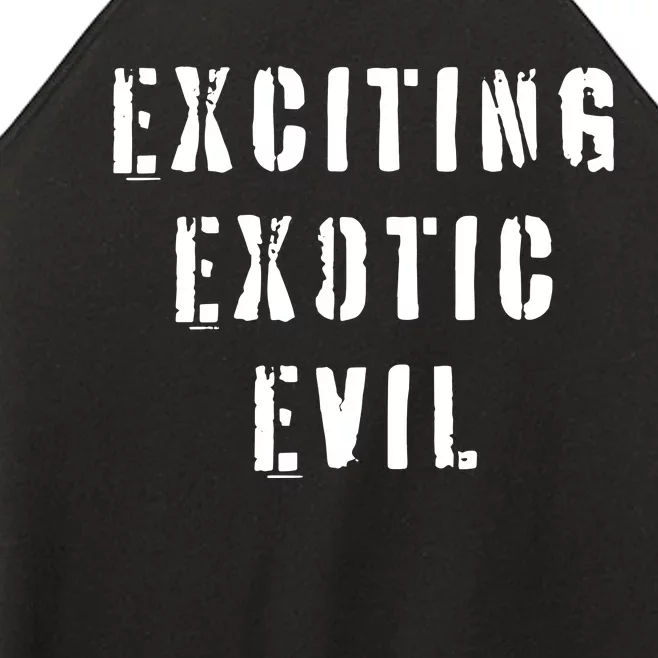 Exciting Exotic Evil Women’s Perfect Tri Rocker Tank