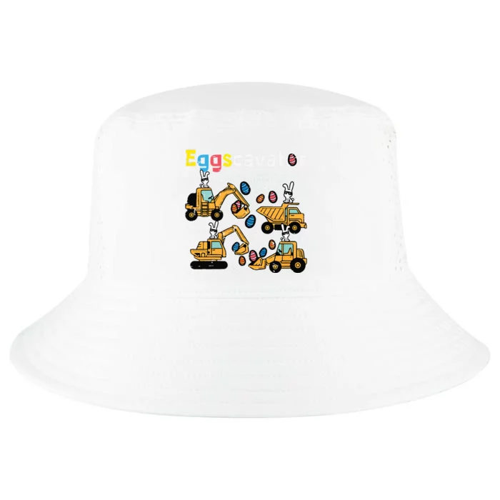 Eggscavator Easter Egg Hunt Construction Trucks Cool Comfort Performance Bucket Hat