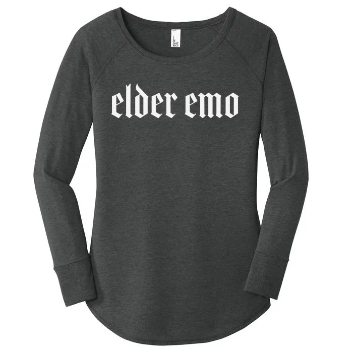 Elder Emo Women's Perfect Tri Tunic Long Sleeve Shirt