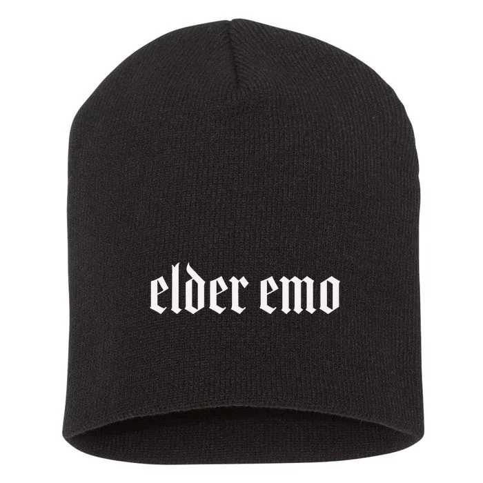 Elder Emo Short Acrylic Beanie