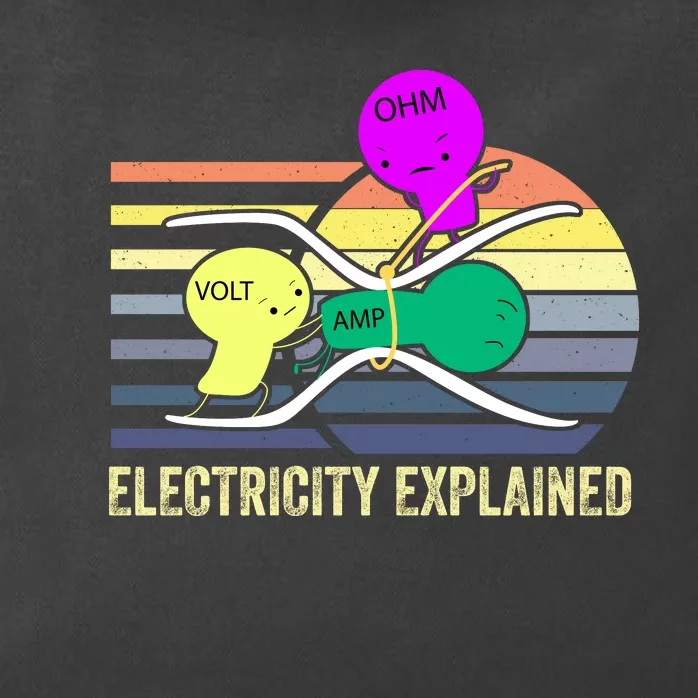 Electricity Explained Zip Tote Bag