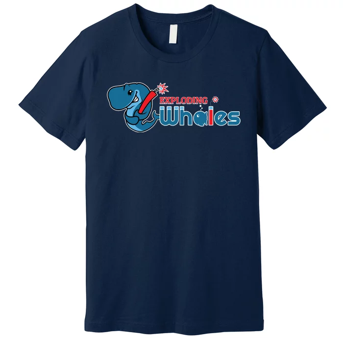 Eugene Emeralds Exploding Whales Premium T-Shirt