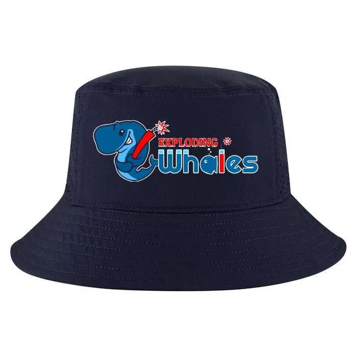 Eugene Emeralds Exploding Whales Cool Comfort Performance Bucket Hat