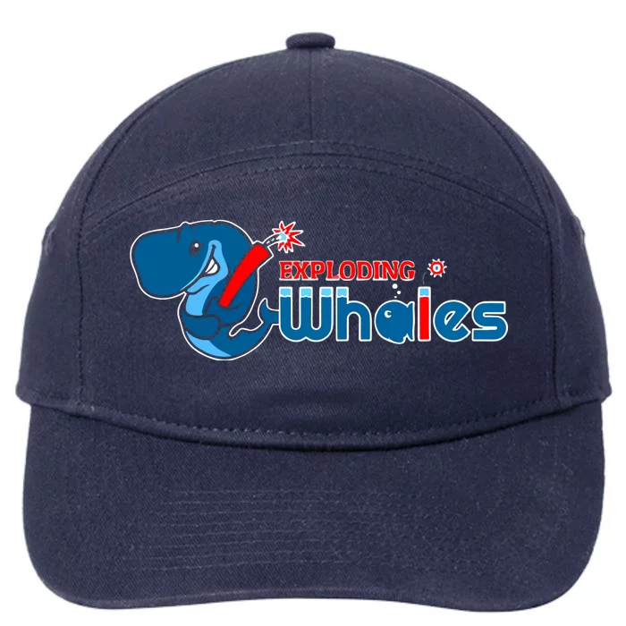 Eugene Emeralds Exploding Whales 7-Panel Snapback Hat