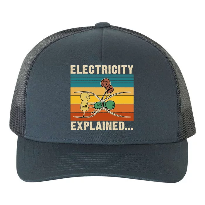 Electricity Explained Yupoong Adult 5-Panel Trucker Hat