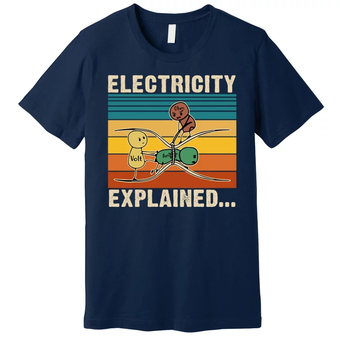 Electricity Explained Premium T-Shirt