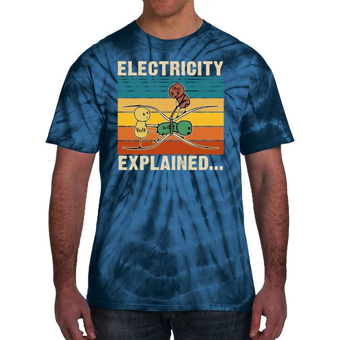 Electricity Explained Tie-Dye T-Shirt