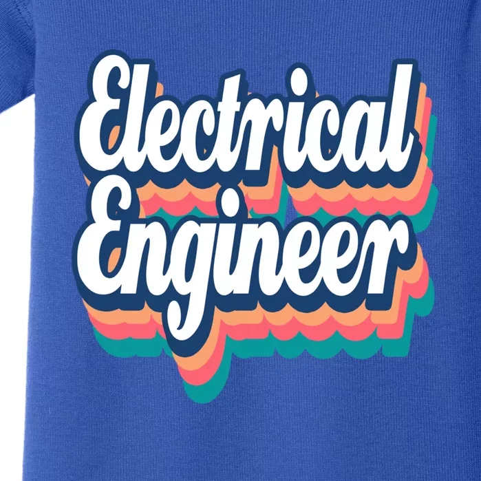 Electrical Engineer Engineering Major Retro Cool Gift Baby Bodysuit