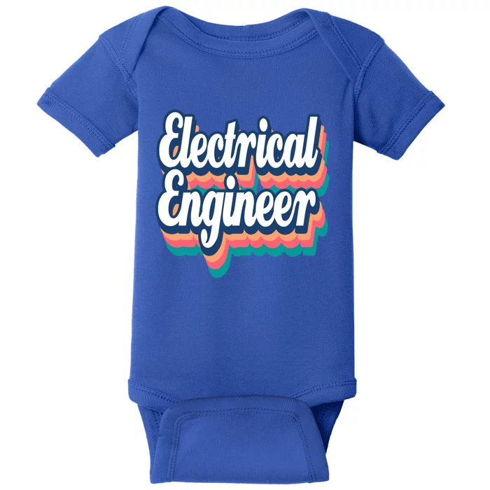 Electrical Engineer Engineering Major Retro Cool Gift Baby Bodysuit