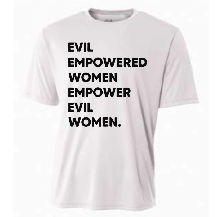 Evil Empowered Empower Evil Cooling Performance Crew T-Shirt