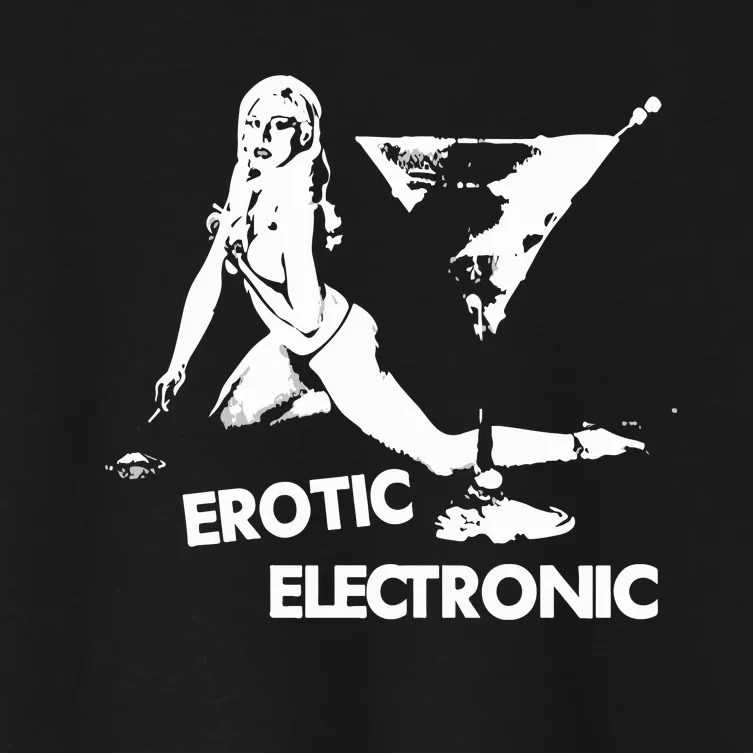 Erotic Electronic Women's Crop Top Tee