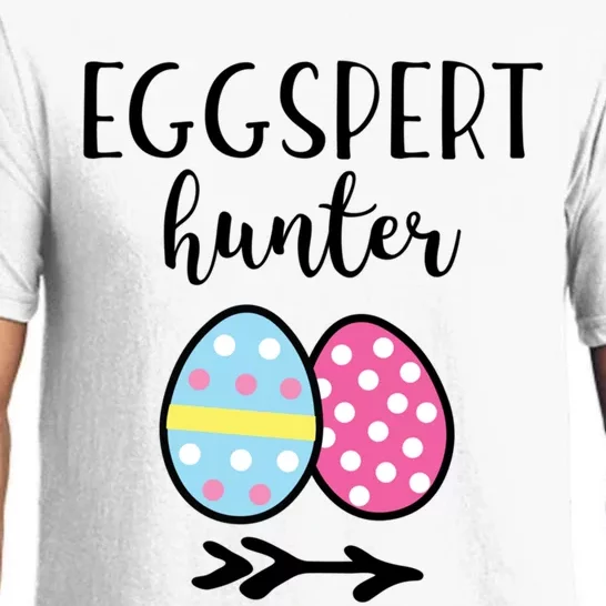 Easter Eggspert Egg Hunter Funny Pun Gift Pajama Set