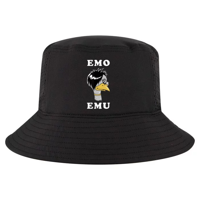 Emo Emu Funny Metal Goth Emu Bird Cool Comfort Performance Bucket Hat