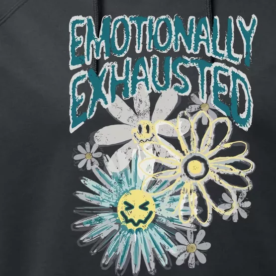 Emotionally Exhausted Fleur Beautiful Bastard Performance Fleece Hoodie