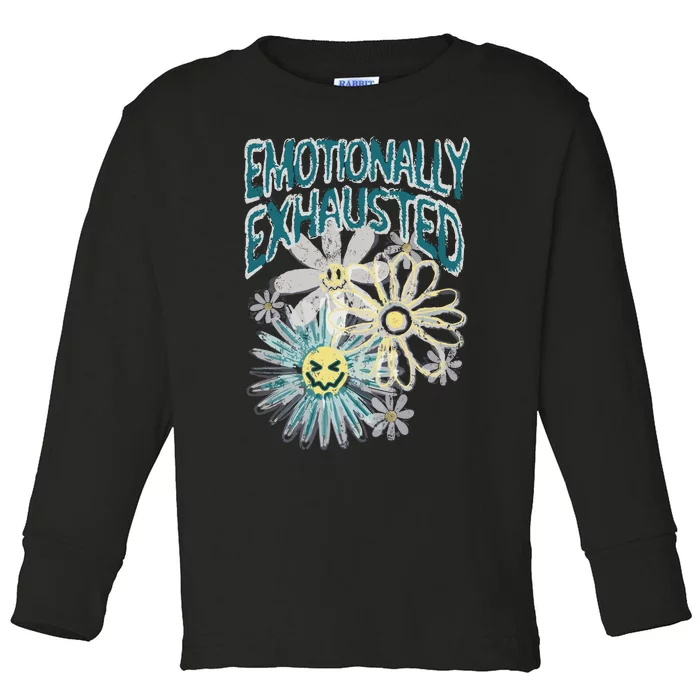 Emotionally Exhausted Fleur Beautiful Bastard Toddler Long Sleeve Shirt