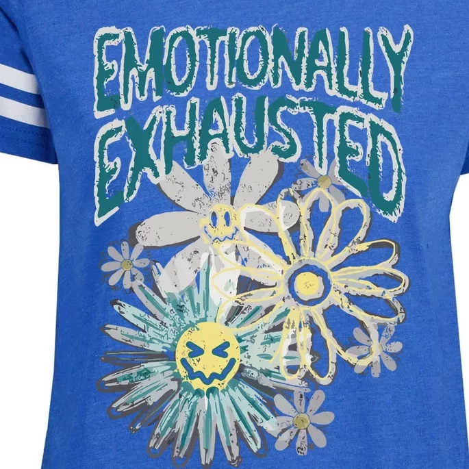 Emotionally Exhausted Fleur Beautiful Bastard Enza Ladies Jersey Football T-Shirt