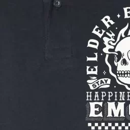 Elder Emo Forever Club Happiness Fades So Stay Sad Softstyle Adult Sport Polo