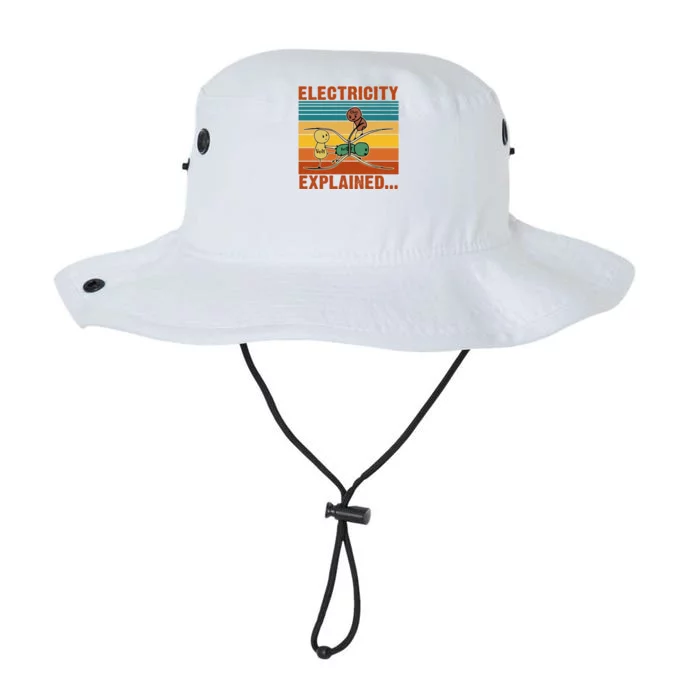 Electricity Explained Funny Gift Legacy Cool Fit Booney Bucket Hat