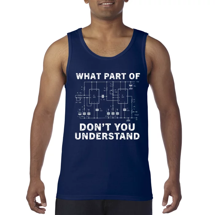 Electrical Engineer Funny Engineering Sarcasm Tank Top