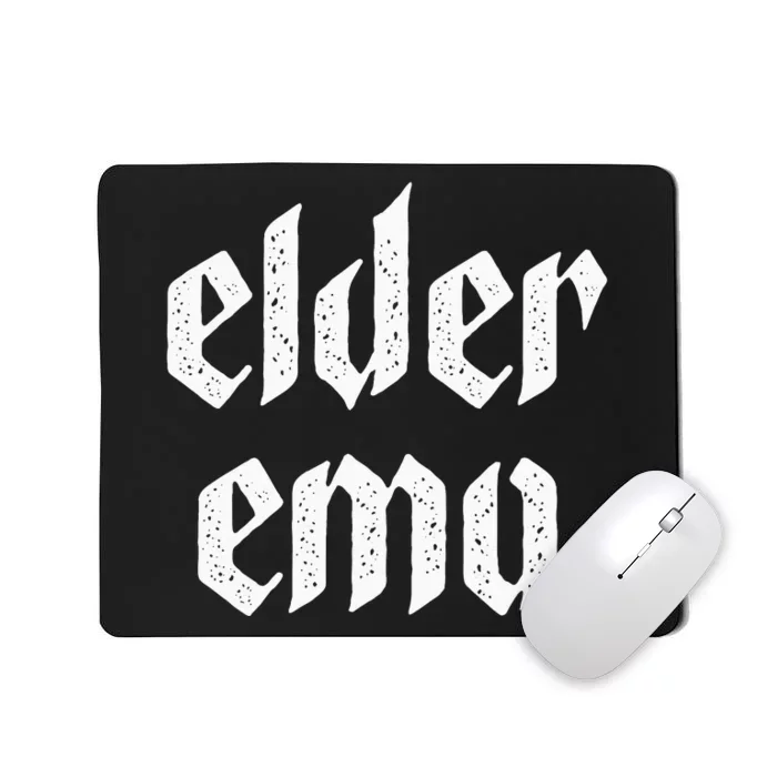 Elder Emo. For Old Fans Of Emo Music. Alternative Scene Mousepad