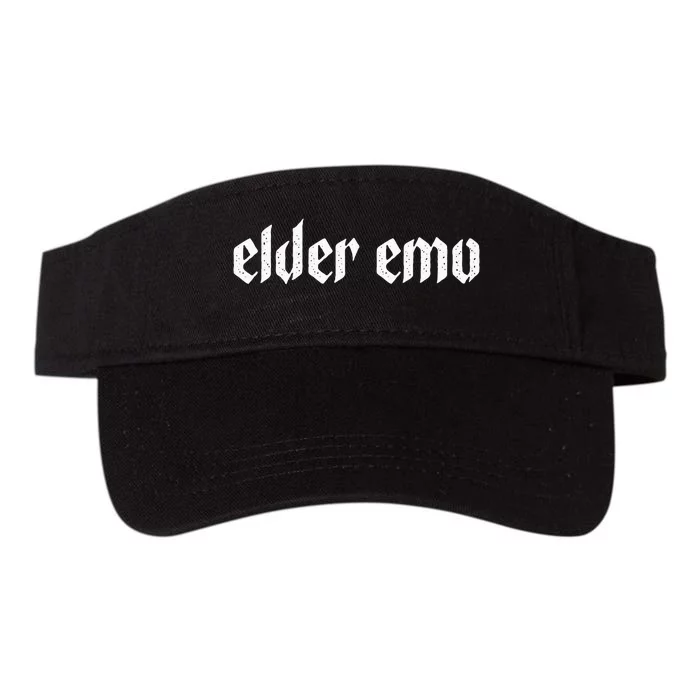 Elder Emo For Old Fans Of Emo Music Alternative Scene Valucap Bio-Washed Visor