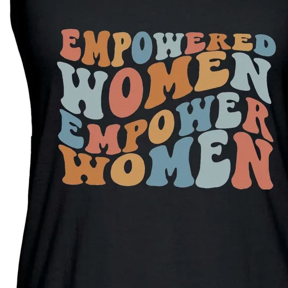 Empowered  Empower Feminist Ladies Essential Flowy Tank