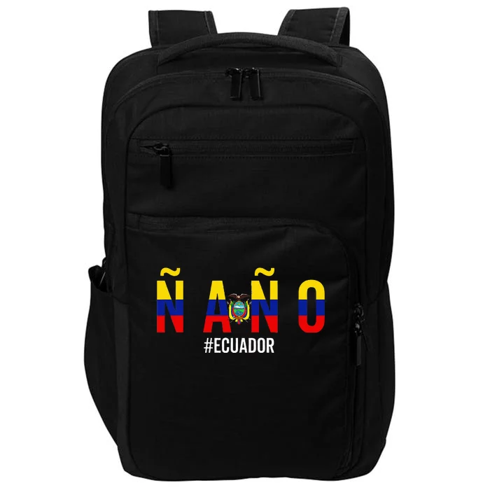 Ecuador Ecuadorian Flag Camiseta De Hombre Jerga Impact Tech Backpack