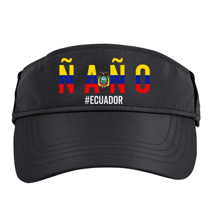 Ecuador Ecuadorian Flag Camiseta De Hombre Jerga Adult Drive Performance Visor