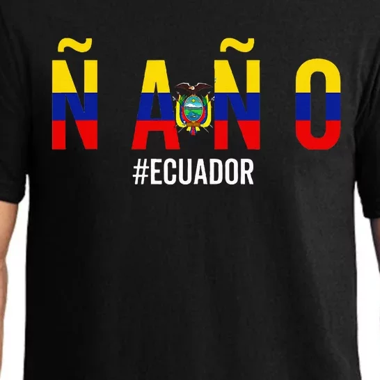 Ecuador Ecuadorian Flag Camiseta De Hombre Jerga Pajama Set