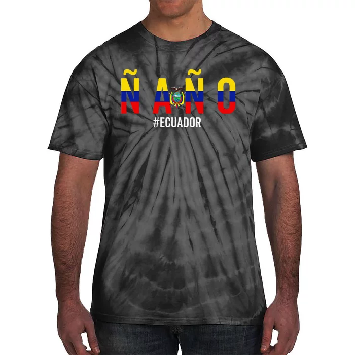 Ecuador Ecuadorian Flag Camiseta De Hombre Jerga Tie-Dye T-Shirt