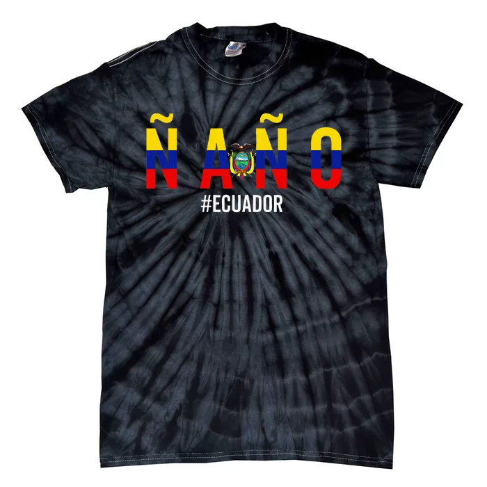 Ecuador Ecuadorian Flag Camiseta De Hombre Jerga Tie-Dye T-Shirt