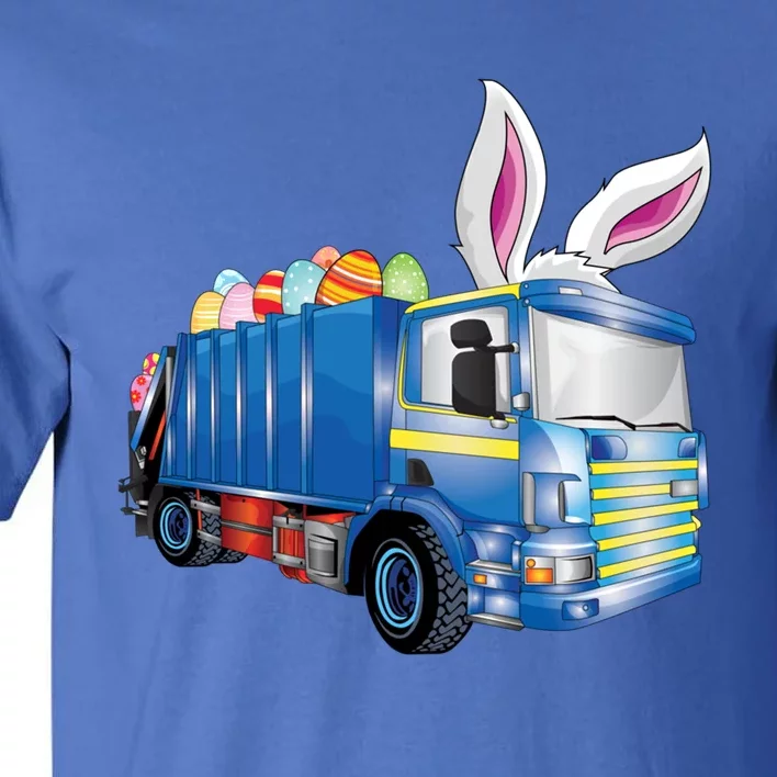 Easter Egg Garbage Truck Funny Gift Easter Bunny Basket Gift Tall T-Shirt