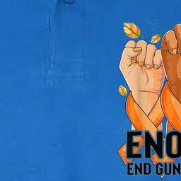 Enough End Gun Violence Awareness Day Wear Orange Softstyle Adult Sport Polo