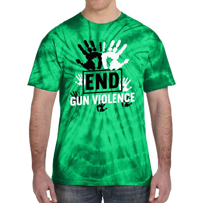 Enough End Gun Violence Awareness Day In June Wear Orange Tie-Dye T-Shirt