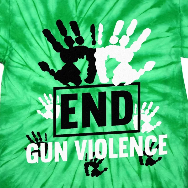 Enough End Gun Violence Awareness Day In June Wear Orange Tie-Dye T-Shirt