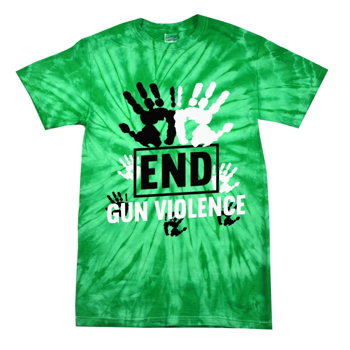 Enough End Gun Violence Awareness Day In June Wear Orange Tie-Dye T-Shirt