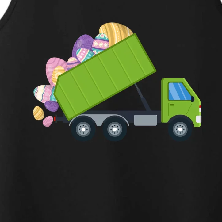 Eggs Easter Garbage Truck Gift Performance Tank