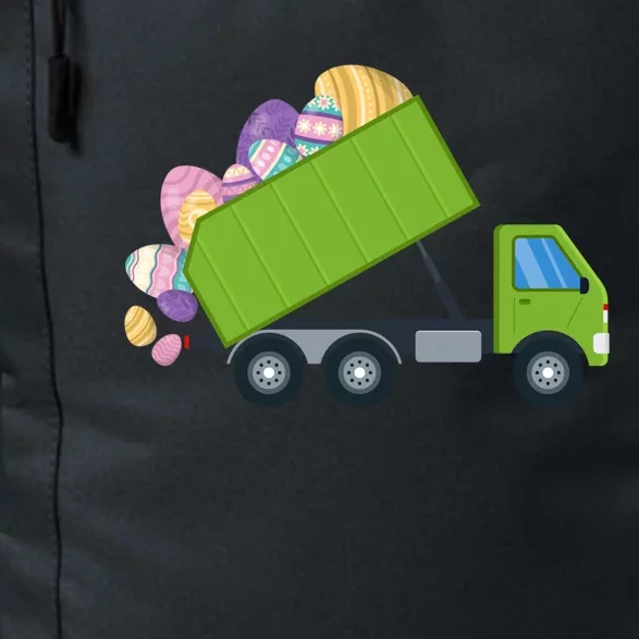 Eggs Easter Garbage Truck Gift Daily Commute Backpack