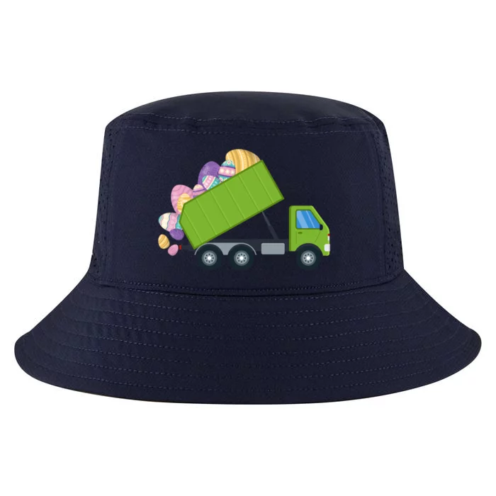 Eggs Easter Garbage Truck Gift Cool Comfort Performance Bucket Hat