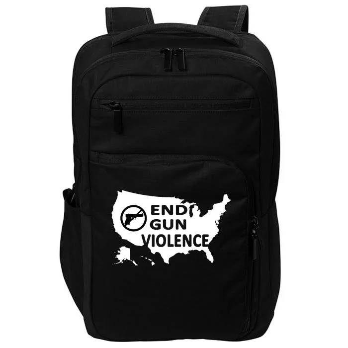 Enough End Gun Violence No Gun Wear Orange Stop Gun Violence Impact Tech Backpack