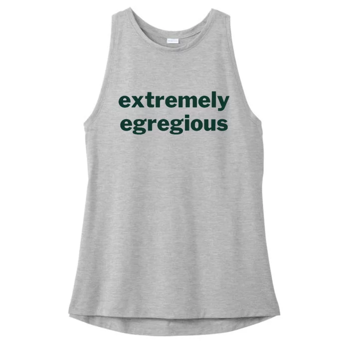 Extremely Egregious Gear Ladies Tri-Blend Wicking Tank