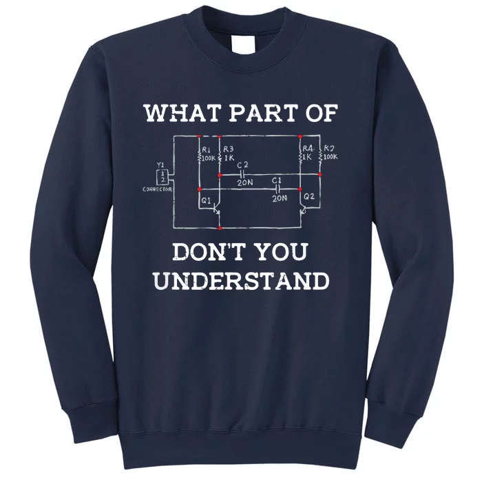 Electrical Engineer Gifts Circuit Board Nerd Sweatshirt