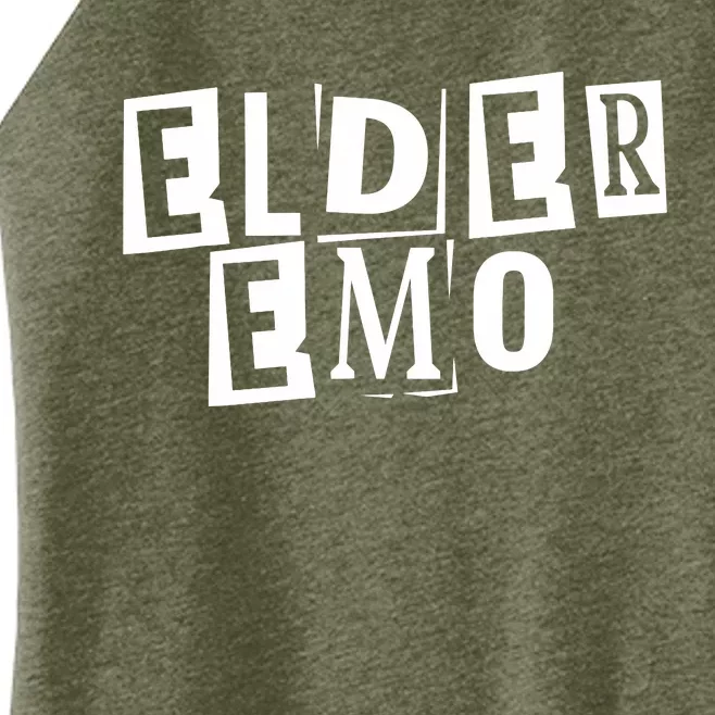 Elder Emo Goth Women’s Perfect Tri Rocker Tank