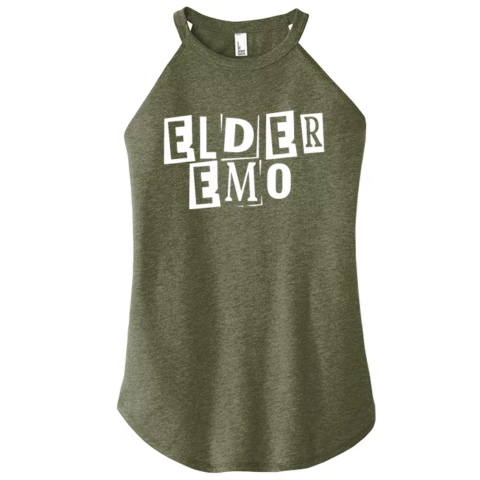 Elder Emo Goth Women’s Perfect Tri Rocker Tank