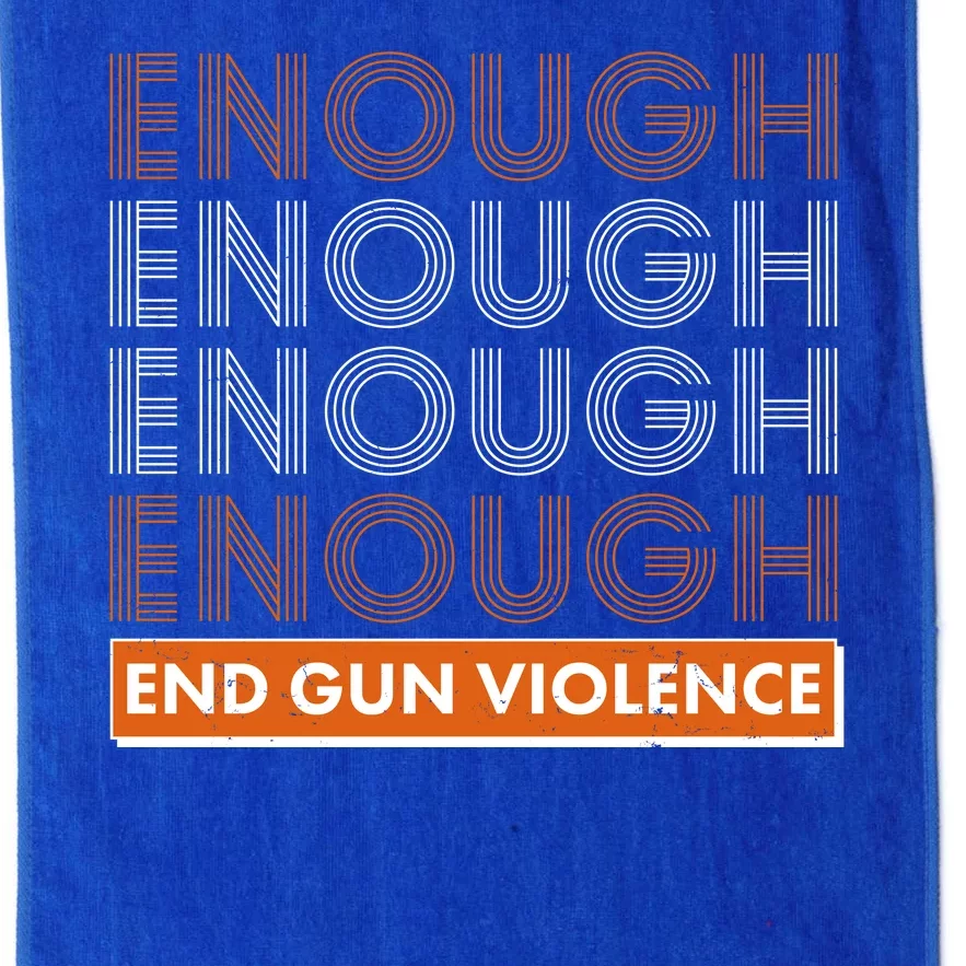 Enough End Gun Violence Platinum Collection Golf Towel