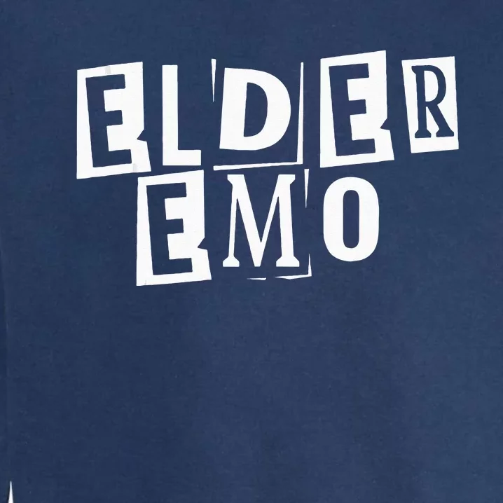 Elder Emo Goth Garment-Dyed Sweatshirt